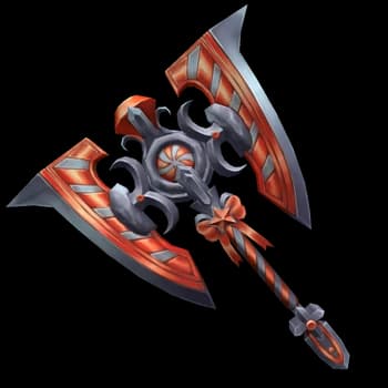 Bronze Swirly Axe