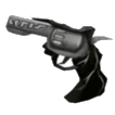 Silver EW Revolver
